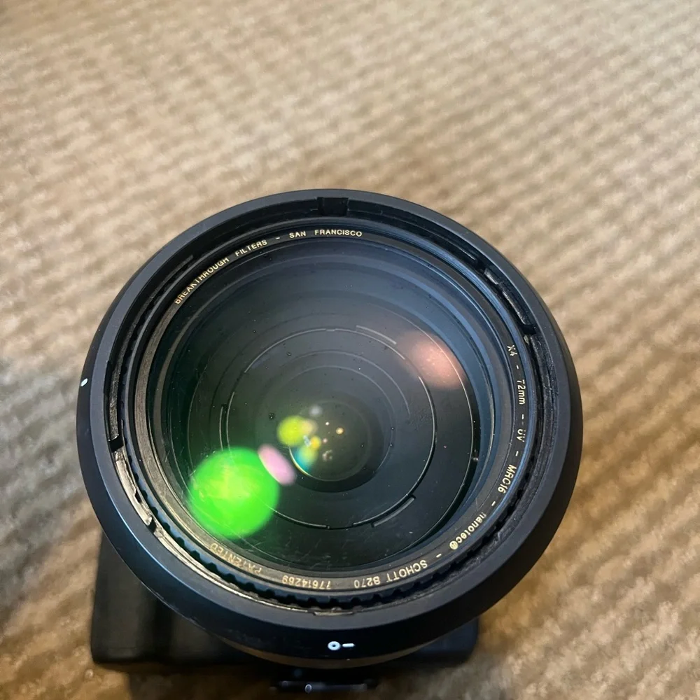 Canon Black DSLR digital Camera with 3 lenses